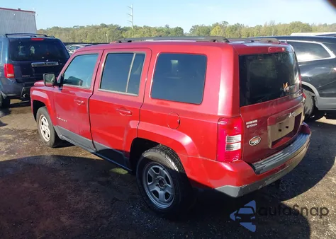 2016 Jeep Patriot Sport z USA, uszkodzony, nr VIN 1C4NJPBA2GD514324